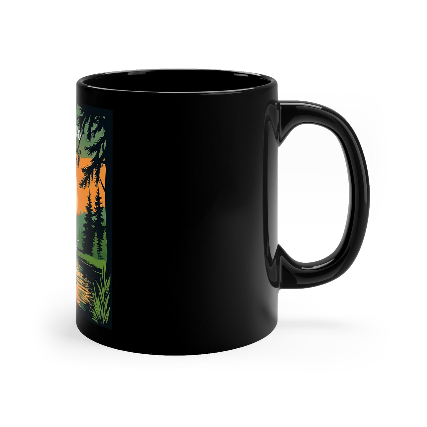 Vintage Fishing Ceramic Mug