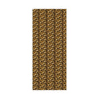 Gift Wrap Paper — Realistic Brass Bullet Casing Pattern, Metallic Shells Wrapping Paper for Hunters & Military-Themed Gifts