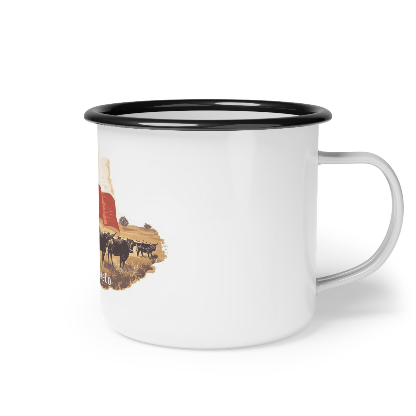 Texas Enamel Camp Cup