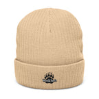 Wood&AxeCo Grizzly Ribbed Beanie — Rugged Winter Knit for the Outdoorsman