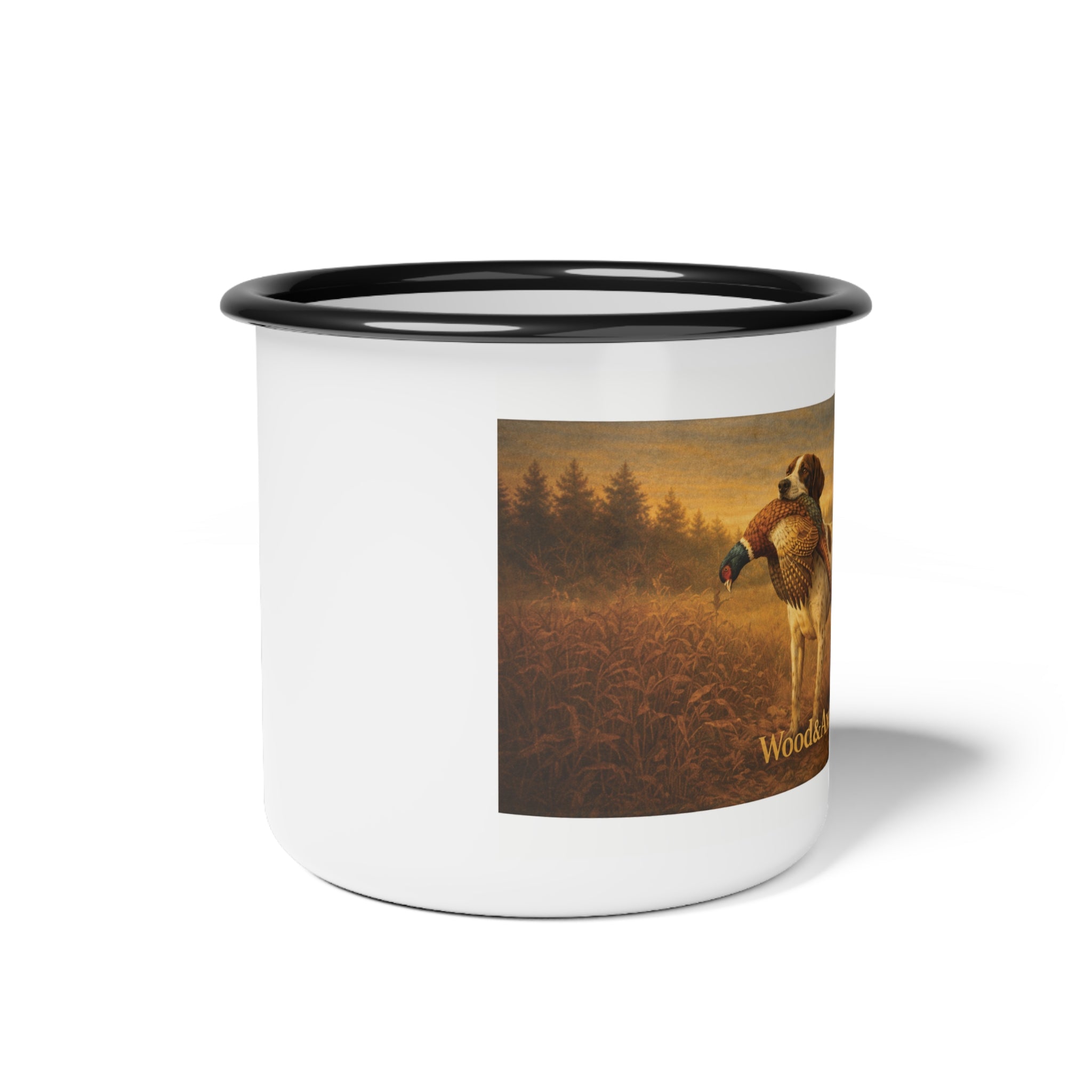 Quiet Mornings Enamel Camp Mug – Born for the Great Outdoors