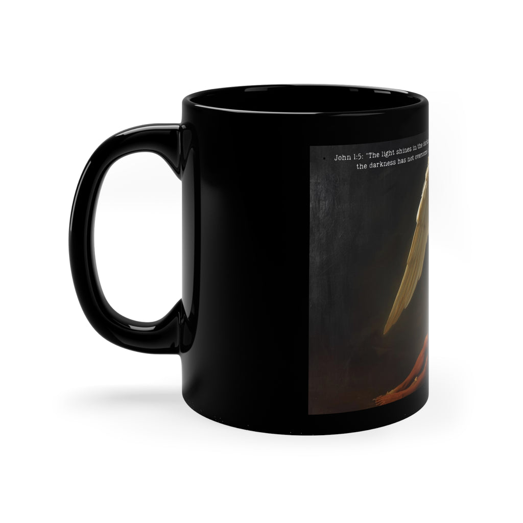 Black Coffee Mug, 11oz
