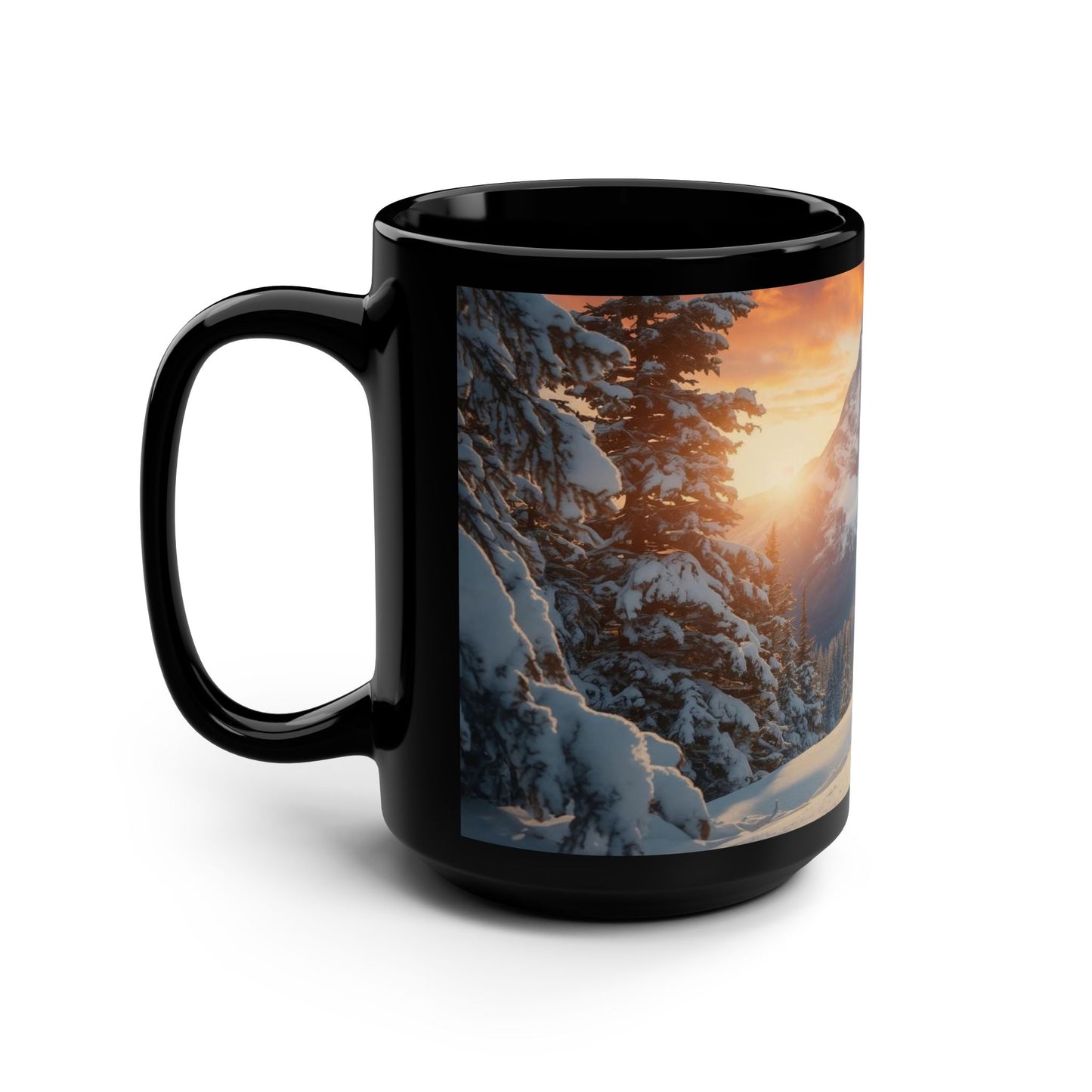 Scenic Mountain Ceramic Mug