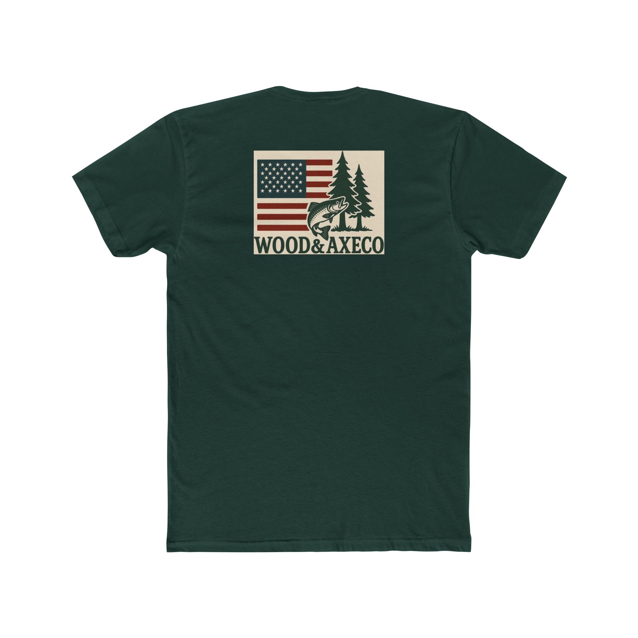 Wood&AxeCo™ Timberland Flag Tee  Lightweight. Rugged. Built for the American outdoorsman