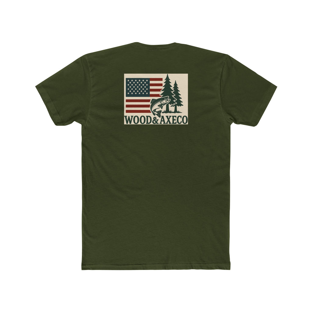 Wood&AxeCo™ Timberland Flag Tee  Lightweight. Rugged. Built for the American outdoorsman