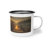 Quiet Mornings Enamel Camp Mug – Born for the Great Outdoors