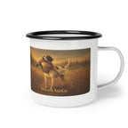 Quiet Mornings Enamel Camp Mug – Born for the Great Outdoors