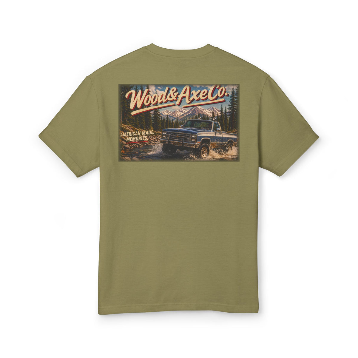 Woods & Axe Co. Vintage Truck Tee