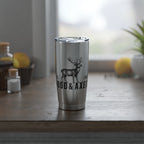 Vintage Stag Tumbler – 20oz Stainless Steel | Wood & Axe Co.