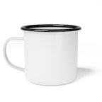 Quiet Mornings Enamel Camp Mug – Born for the Great Outdoors