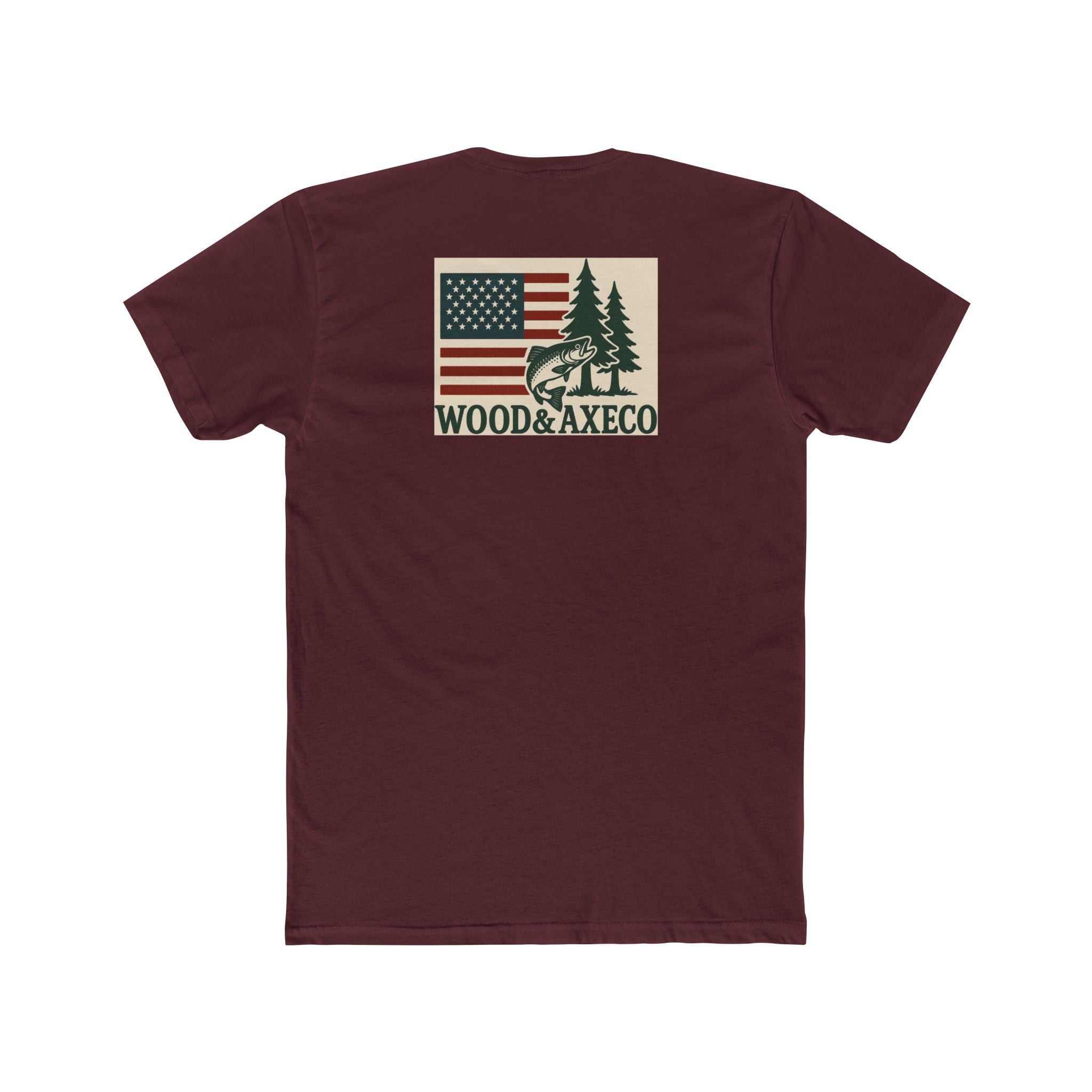 Wood&AxeCo™ Timberland Flag Tee  Lightweight. Rugged. Built for the American outdoorsman