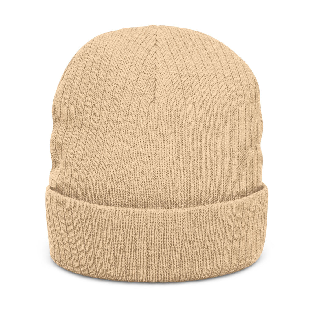 Wood&AxeCo Grizzly Ribbed Beanie — Rugged Winter Knit for the Outdoorsman