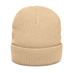 Wood&AxeCo Grizzly Ribbed Beanie — Rugged Winter Knit for the Outdoorsman