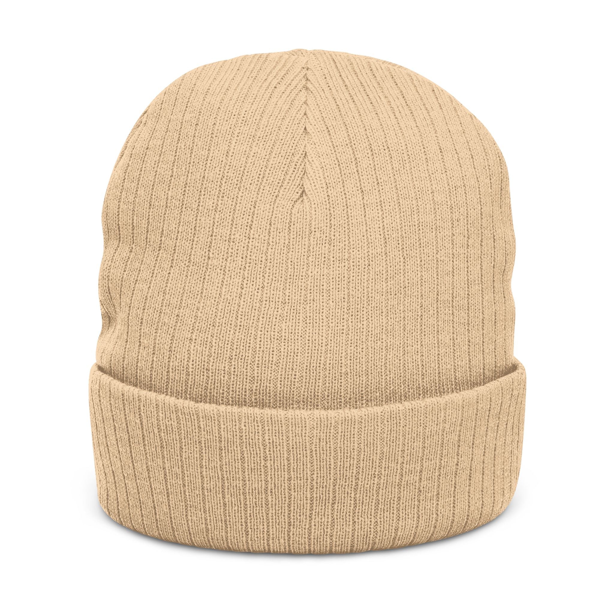 Wood&AxeCo Grizzly Ribbed Beanie — Rugged Winter Knit for the Outdoorsman