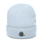 Wood&AxeCo Grizzly Ribbed Beanie — Rugged Winter Knit for the Outdoorsman