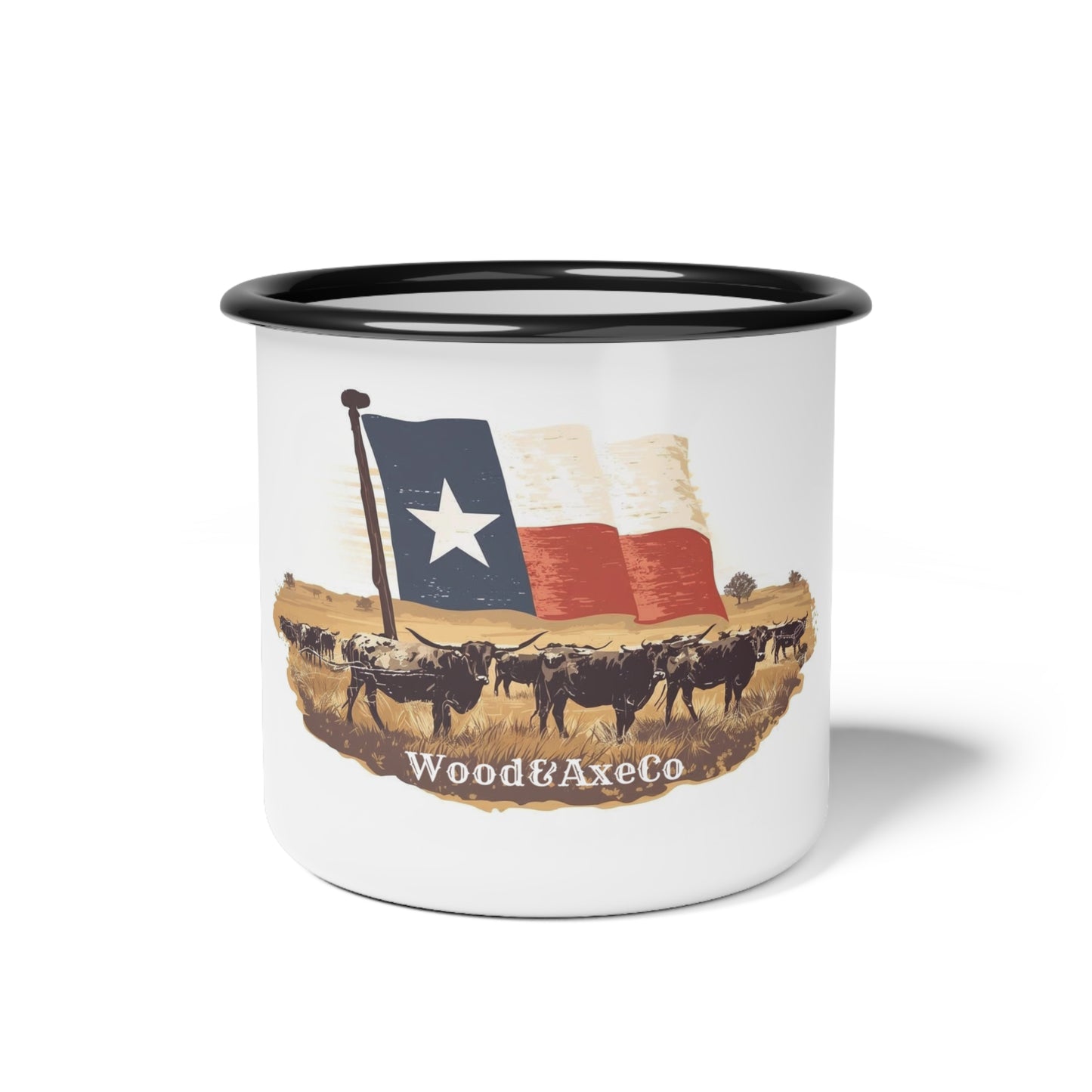 Texas Enamel Camp Cup