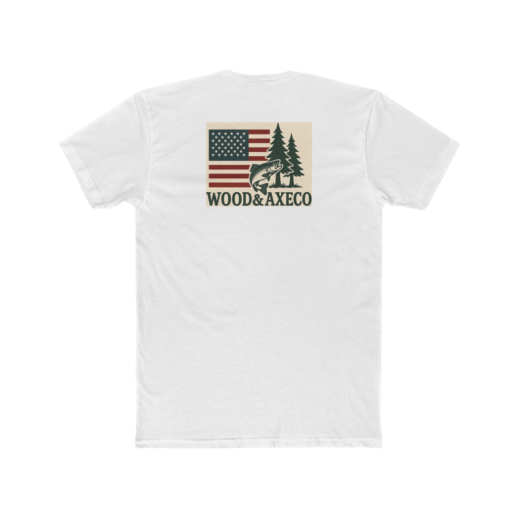 Wood&AxeCo™ Timberland Flag Tee  Lightweight. Rugged. Built for the American outdoorsman