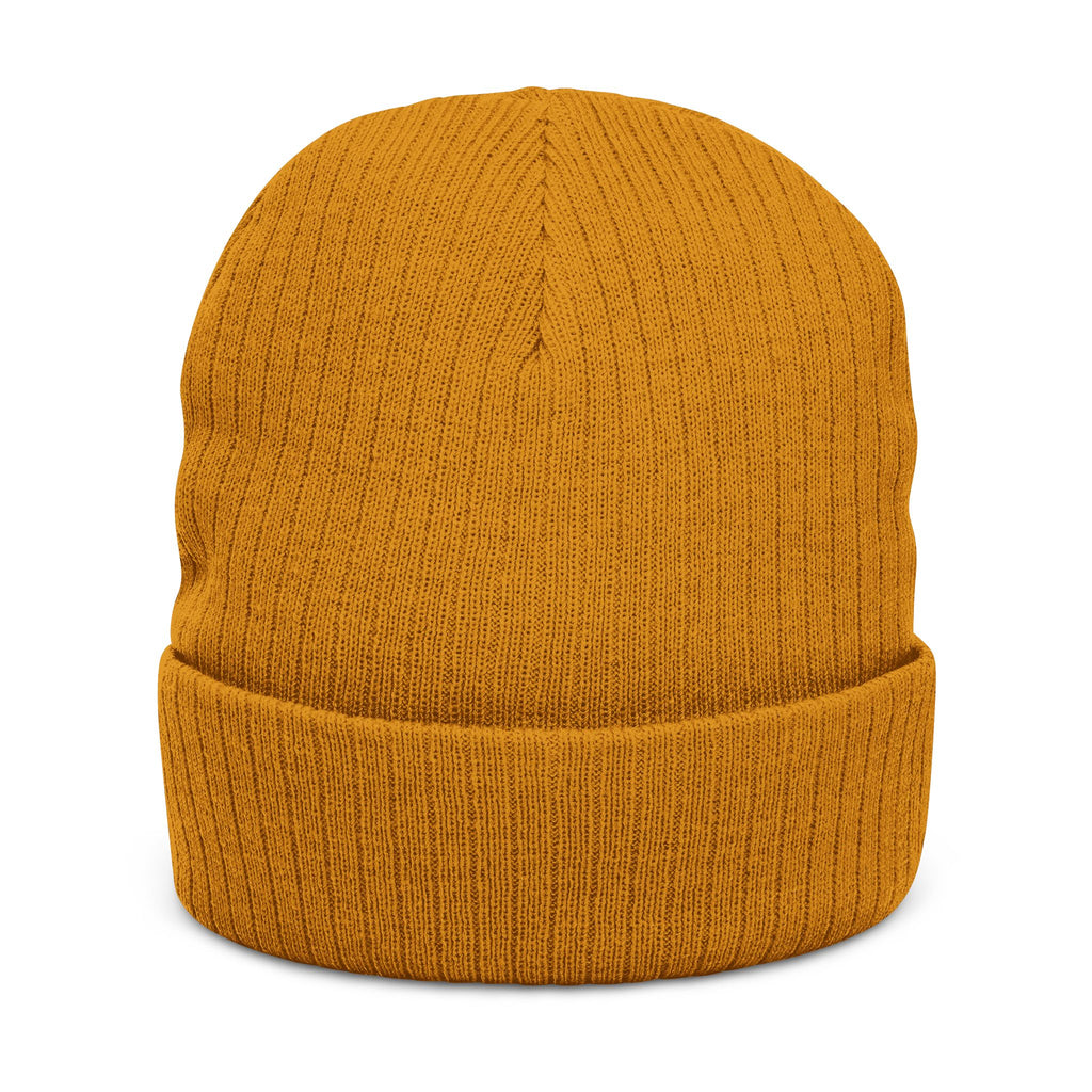 Wood&AxeCo Grizzly Ribbed Beanie — Rugged Winter Knit for the Outdoorsman