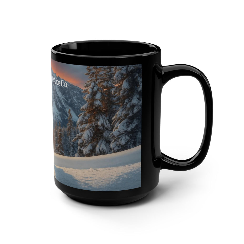 Scenic Mountain Mug, Nature Coffee Cup, Animal Lover Gift, Camping Decor, Cozy Hot Beverage
