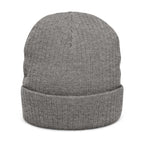 Wood&AxeCo Grizzly Ribbed Beanie — Rugged Winter Knit for the Outdoorsman