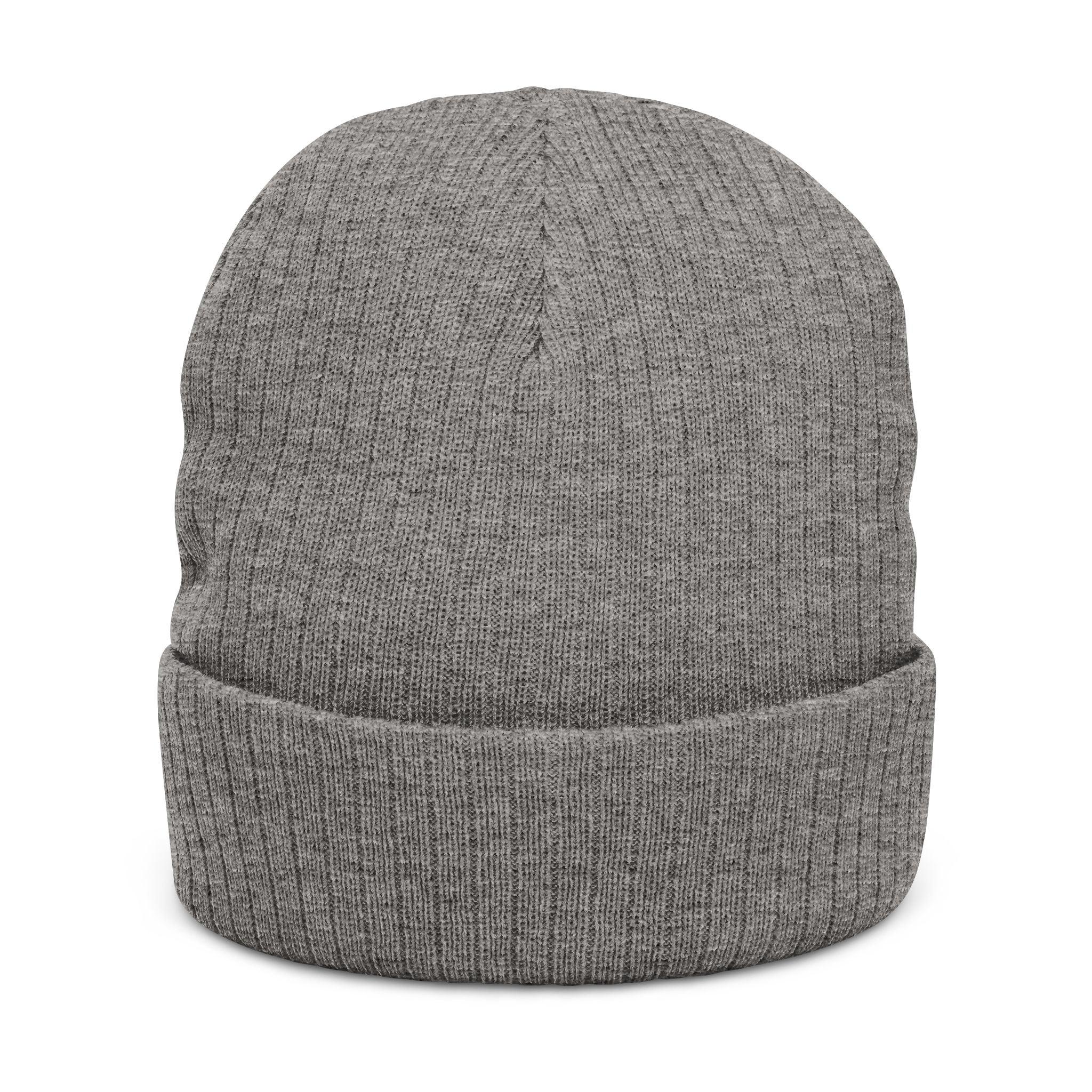 Wood&AxeCo Grizzly Ribbed Beanie — Rugged Winter Knit for the Outdoorsman