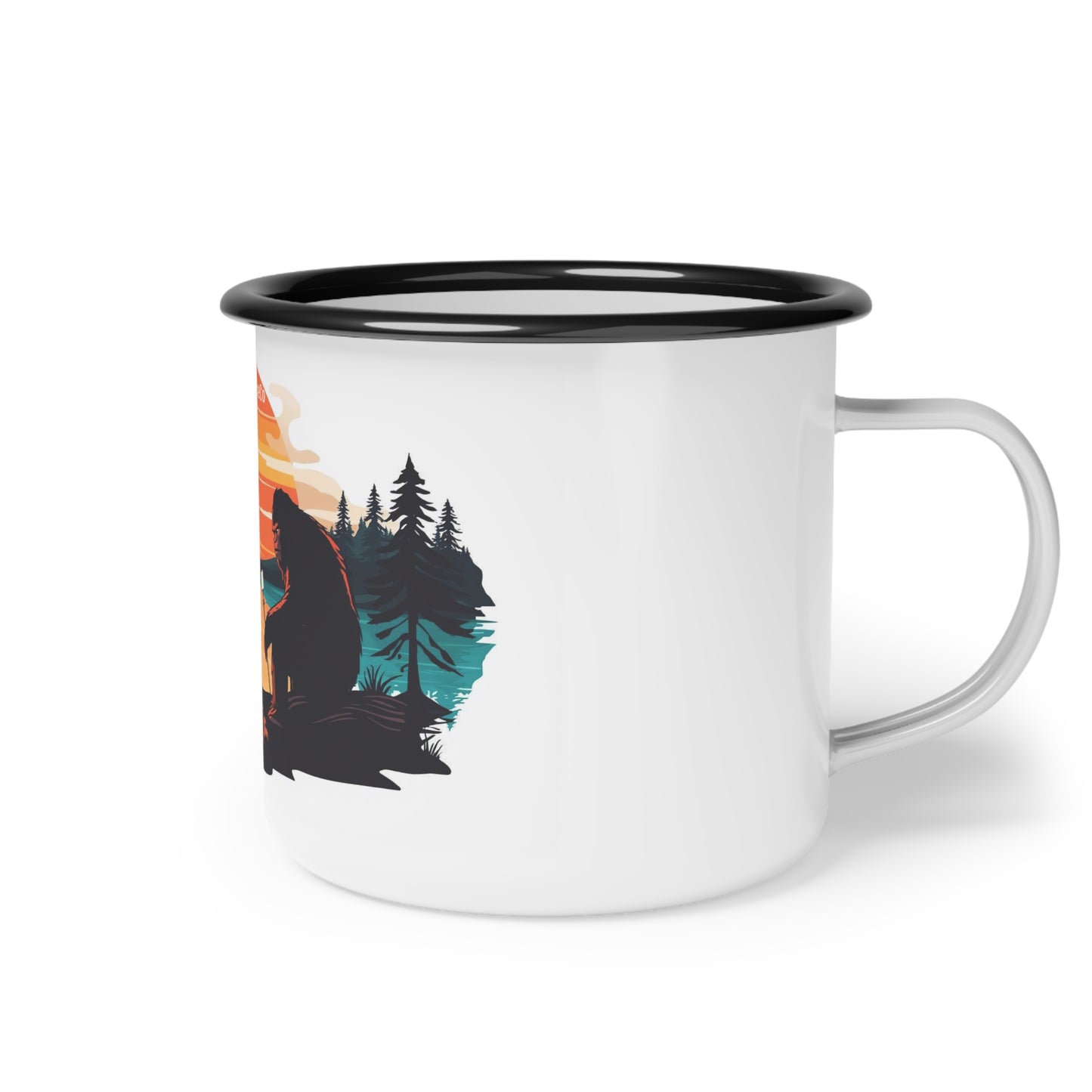 Bigfoot Enamel Camp Cup