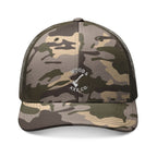 Camo Trucker Hat — Embroidered Wood & Axe Co.