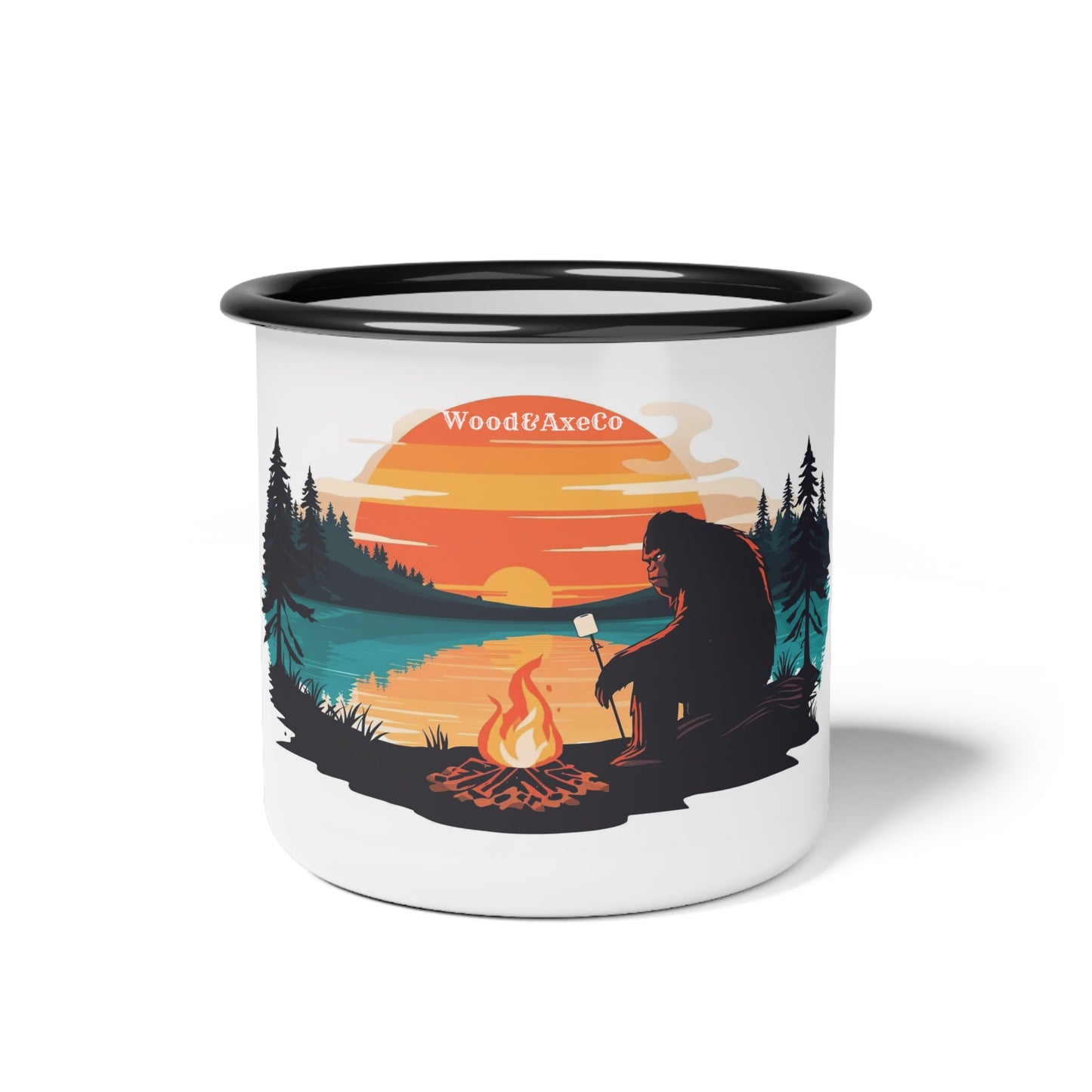 Bigfoot Enamel Camp Cup