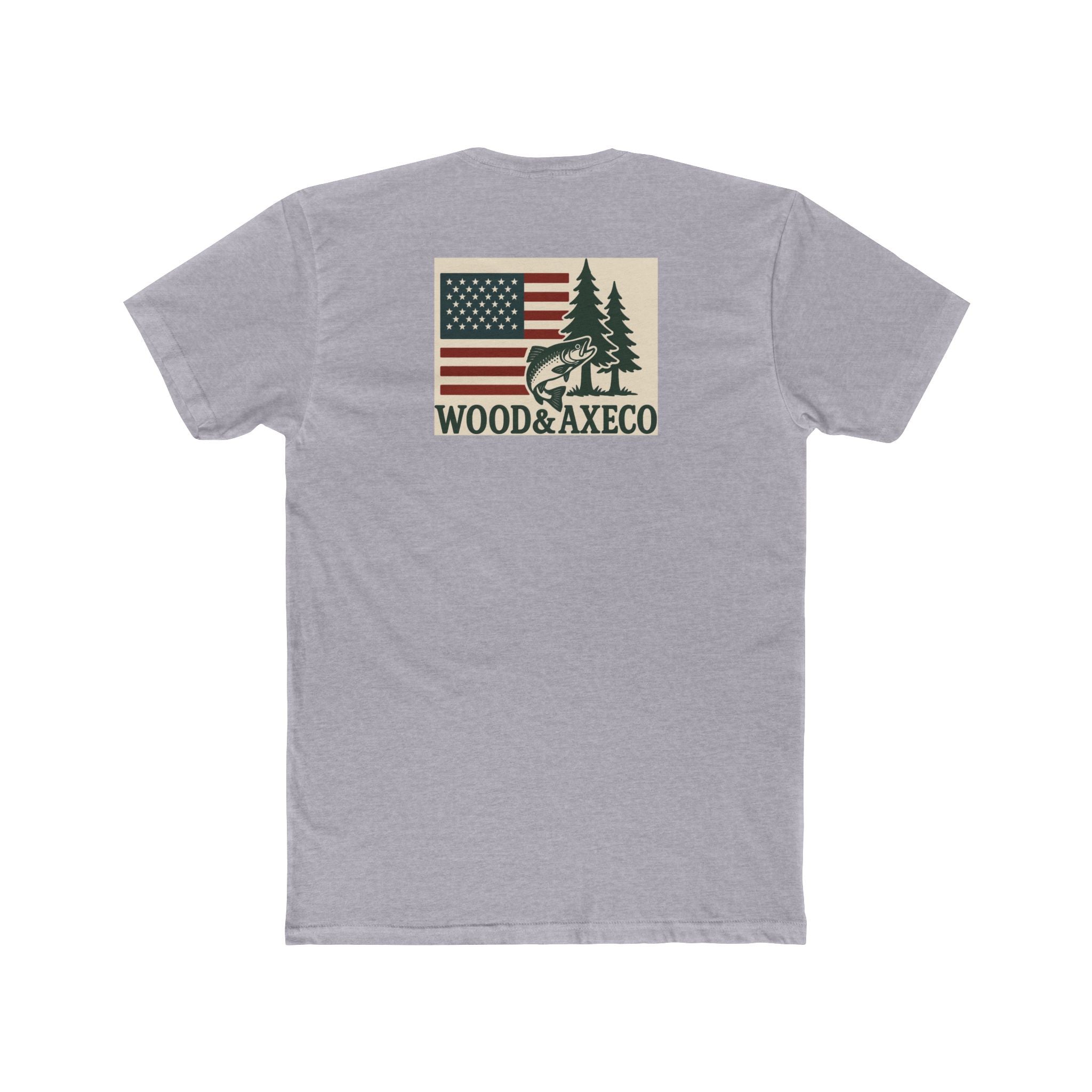 Wood&AxeCo™ Timberland Flag Tee  Lightweight. Rugged. Built for the American outdoorsman