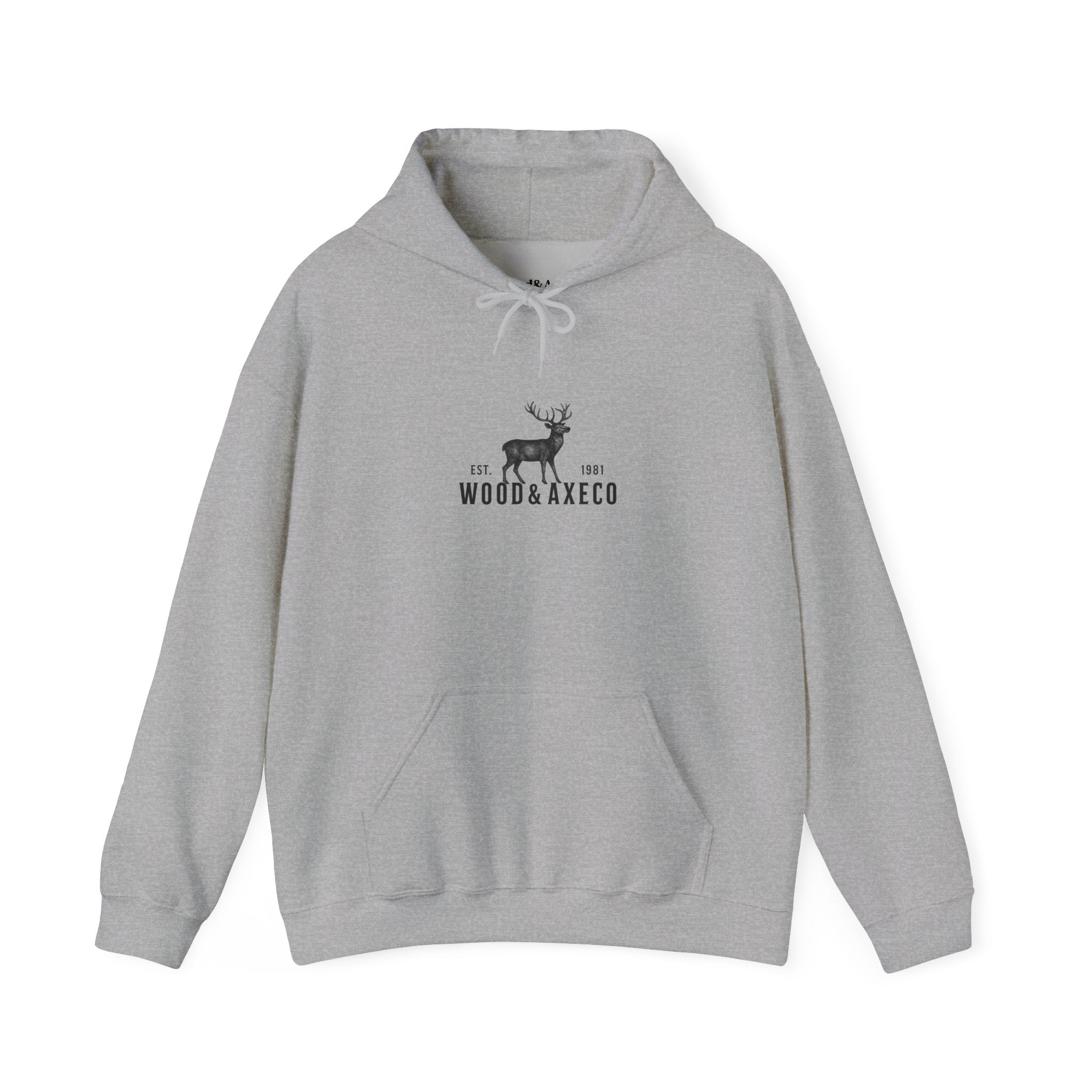 Deer Hoodie – Wood & Axe Co. Outdoor Graphic Sweatshirt