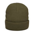 Wood&AxeCo Grizzly Ribbed Beanie — Rugged Winter Knit for the Outdoorsman