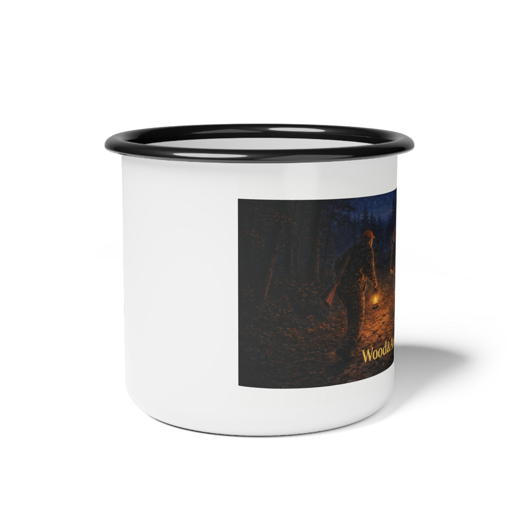 Quiet Mornings Enamel Camp Mug – Born for the Great Outdoors