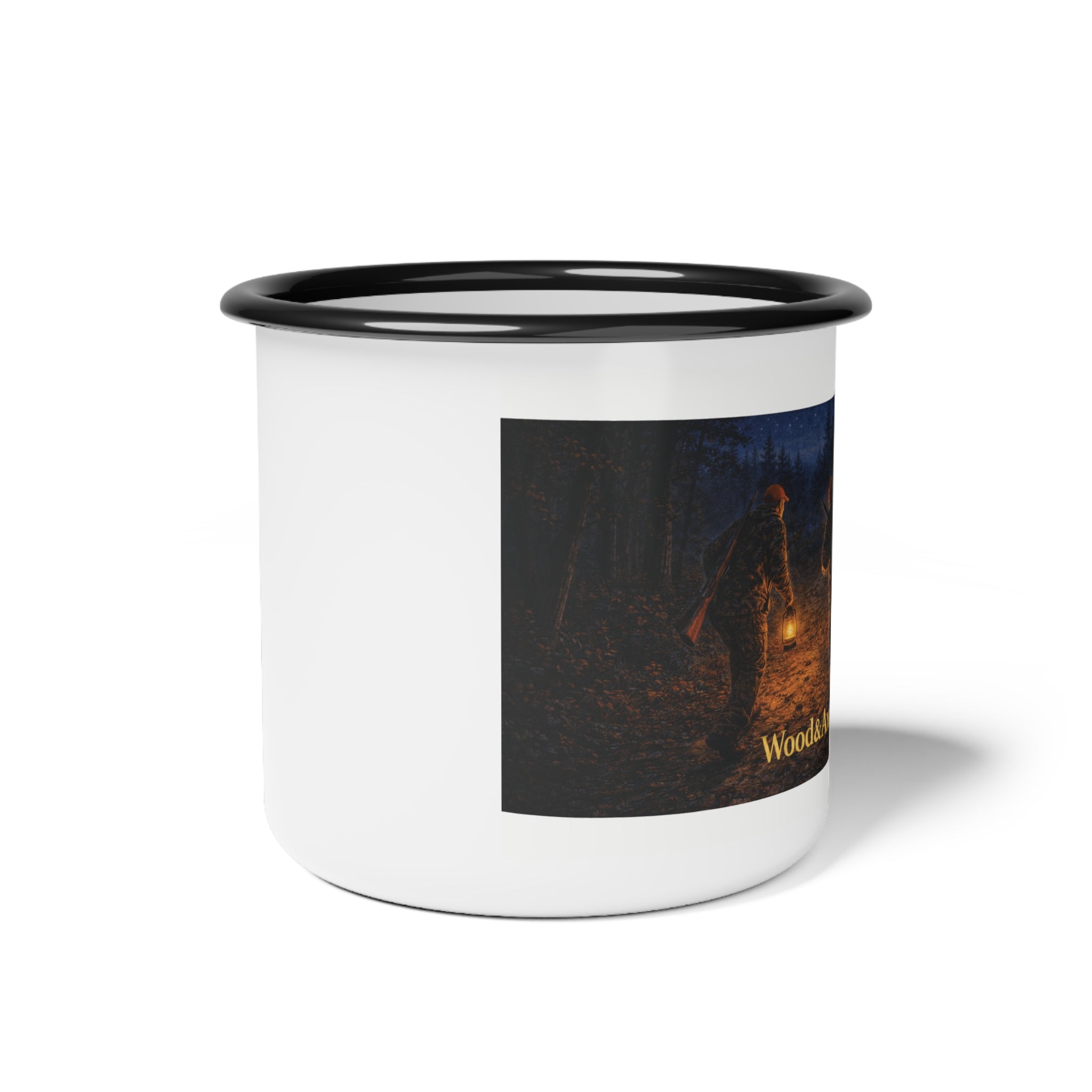 Quiet Mornings Enamel Camp Mug – Born for the Great Outdoors