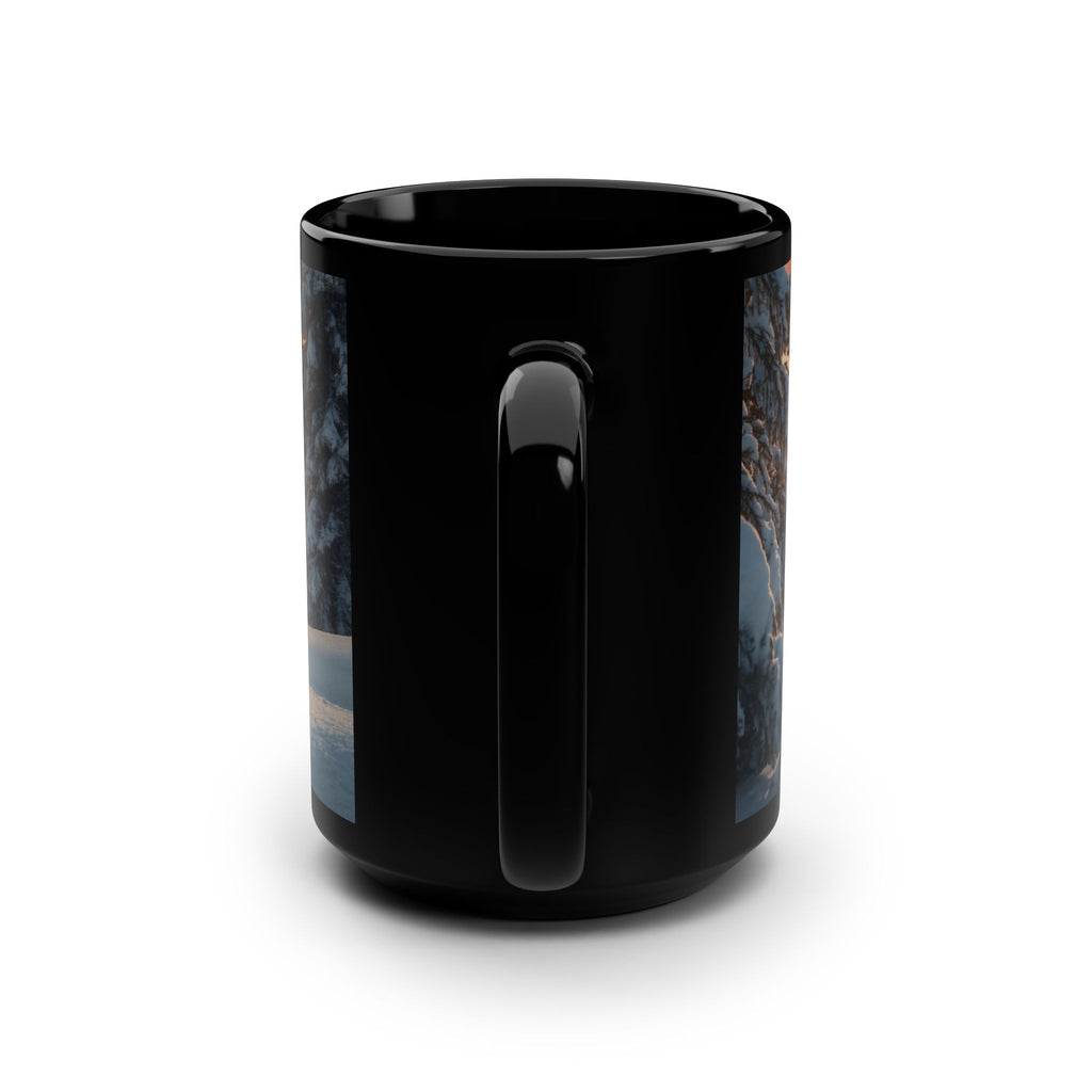 Scenic Mountain Mug, Nature Coffee Cup, Animal Lover Gift, Camping Decor, Cozy Hot Beverage