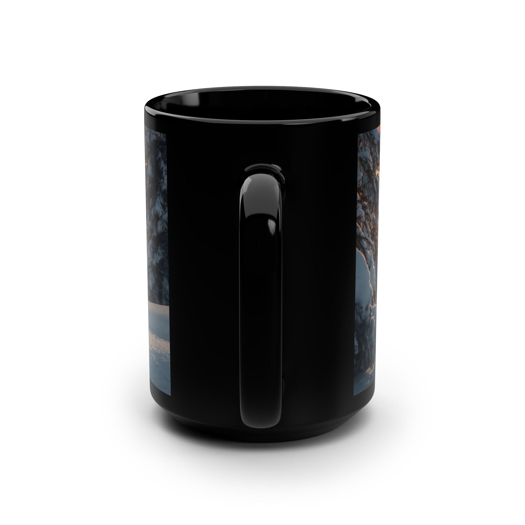 Scenic Mountain Mug, Nature Coffee Cup, Animal Lover Gift, Camping Decor, Cozy Hot Beverage