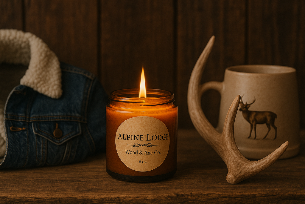 Alpine Lodge Premium Wooden Lodge Model – Mountain Home Display Piece