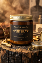 Spent Brass Candle