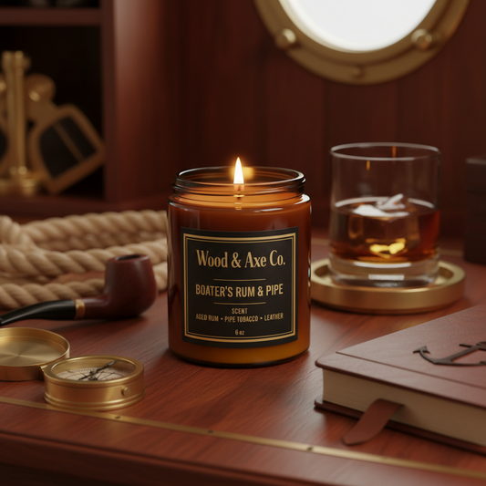 Boater's Rum & Pipe Candle