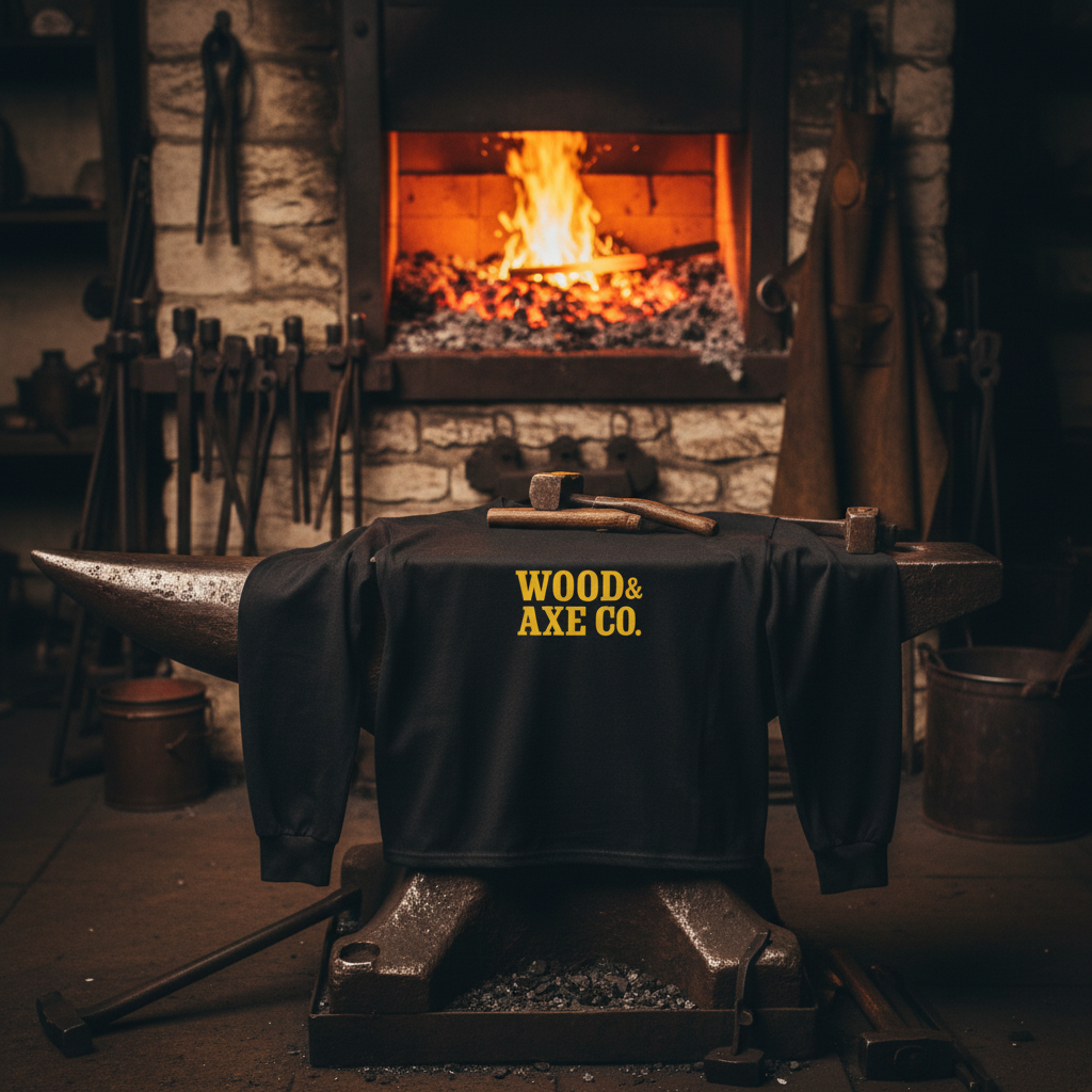 Long Sleeve Tee with Sleeves Visible