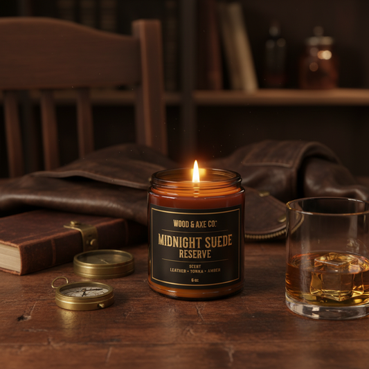 Midnight Suede Reserve Candle