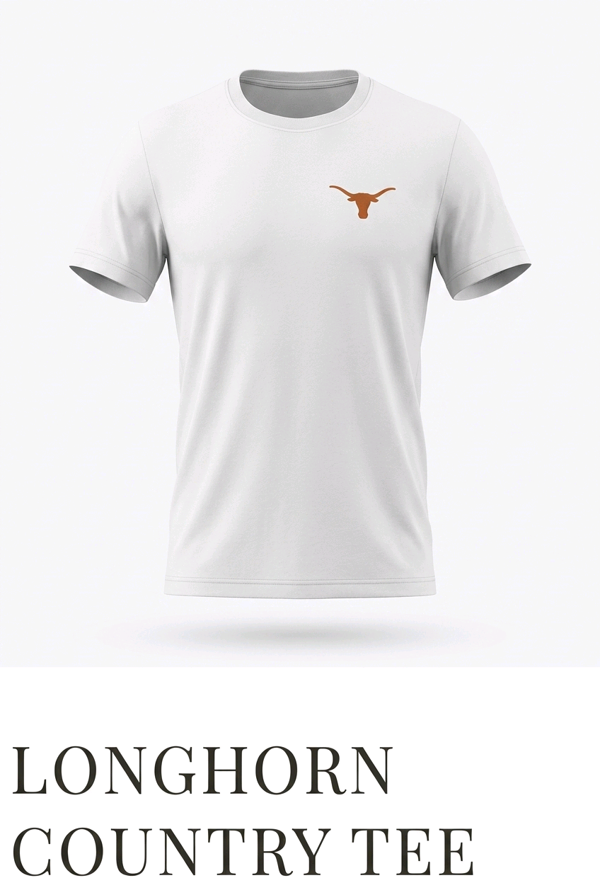 LONGHORN COUNTRY TEE