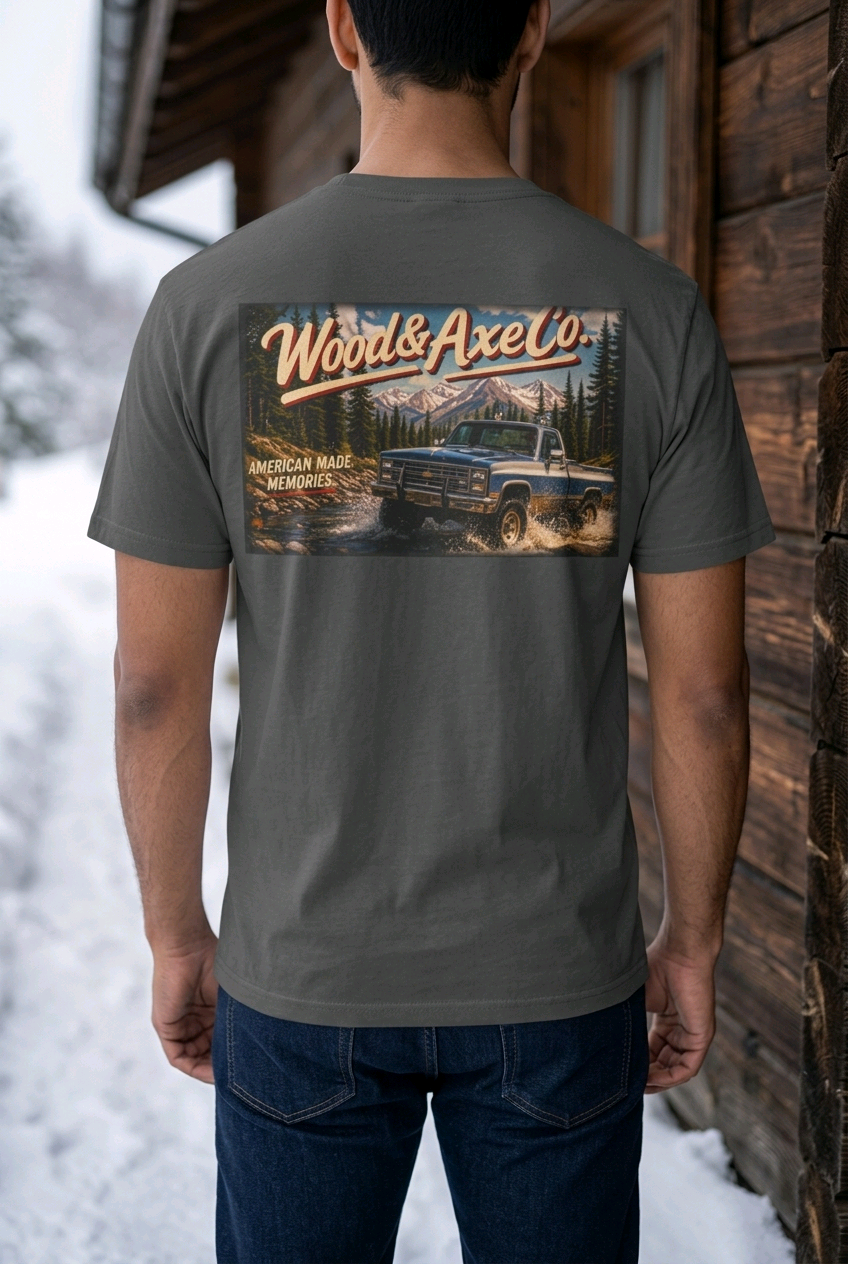 WOOD & AXE VINTAGE TEE