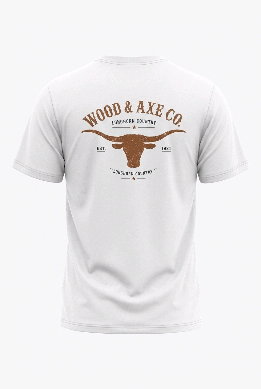 LONGHORN COUNTRY TEE
