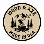 Wood & Axe Co Logo - Axe Deeper